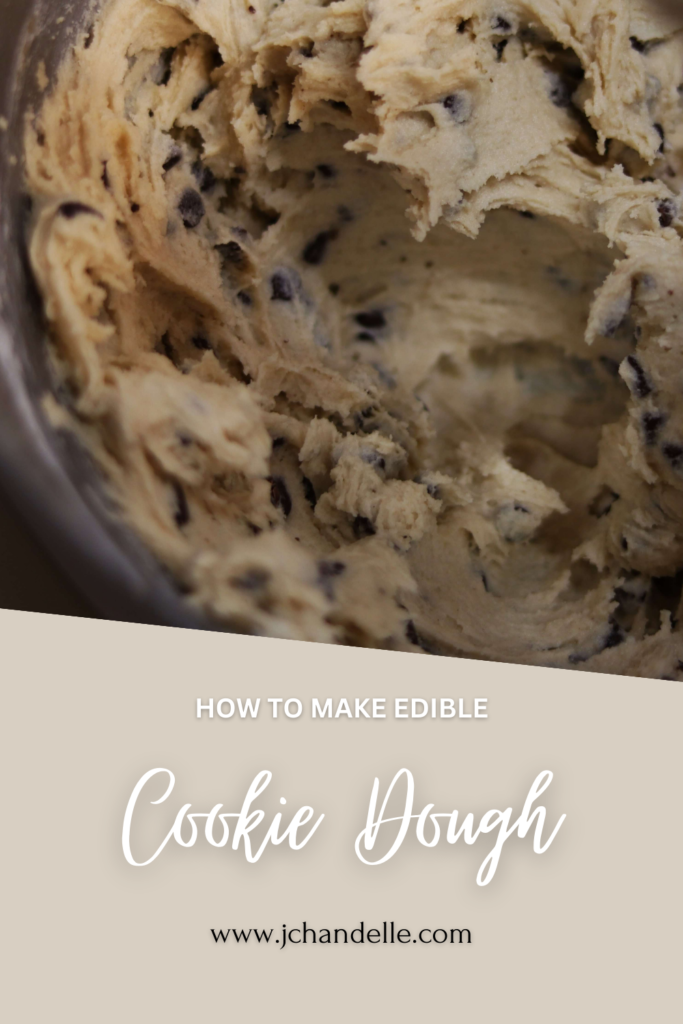 How to Make Edible Cookie Dough Bites From Scratch